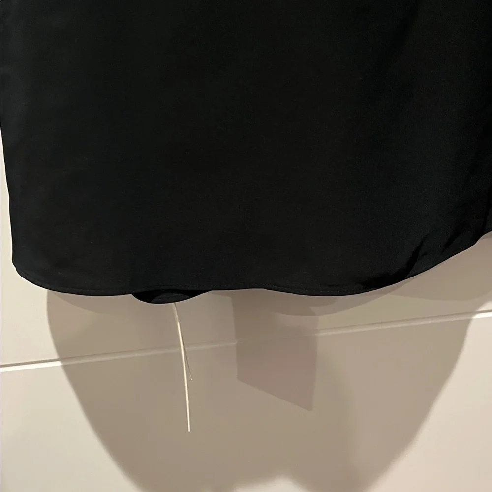 Abercrombie & Fitch Black Maxi Dress with Spaghetti Straps